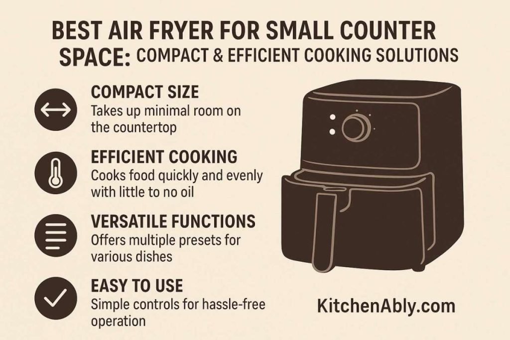 Best Air Fryer for Small Counter Space