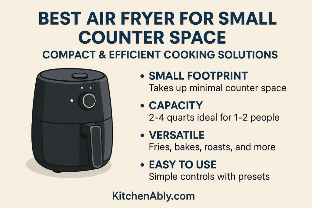 Best Air Fryer for Small Counter Space