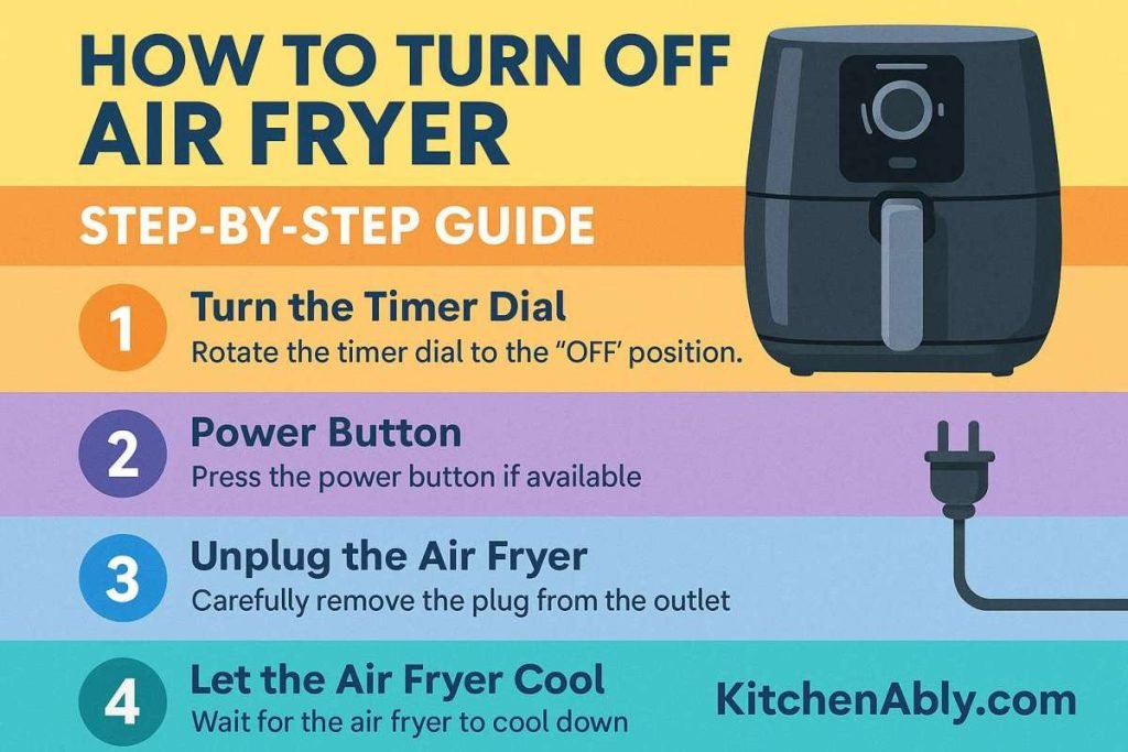 How to Turn off Air Fryer: Step-by-Step Guide