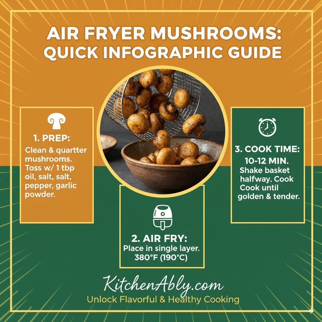 How Long Do Mushrooms Take to Cook in Air Fryer