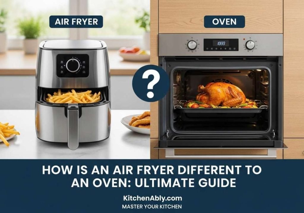 How is an Air Fryer Different to an Oven: Ultimate Guide
