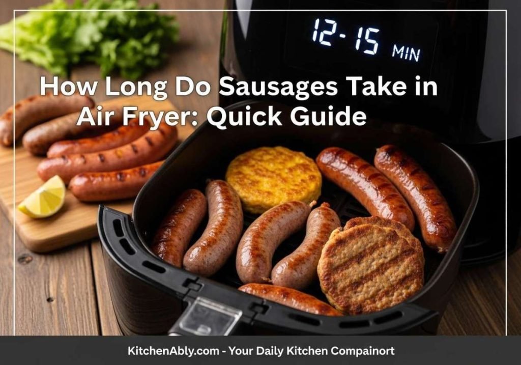 How Long Do Sausages Take in Air Fryer: Quick Guide
