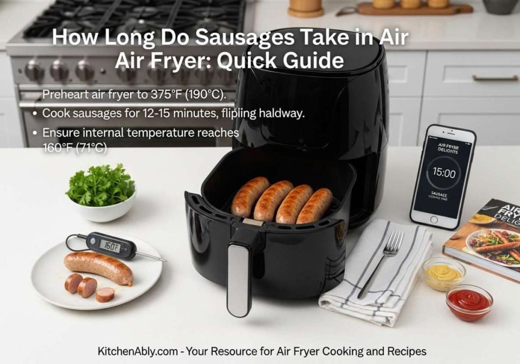 How Long Do Sausages Take in Air Fryer: Quick Guide