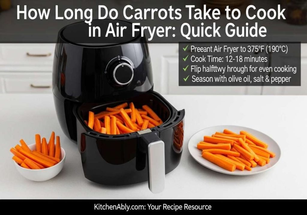 How Long Do Carrots Take to Cook in Air Fryer: Quick Guide