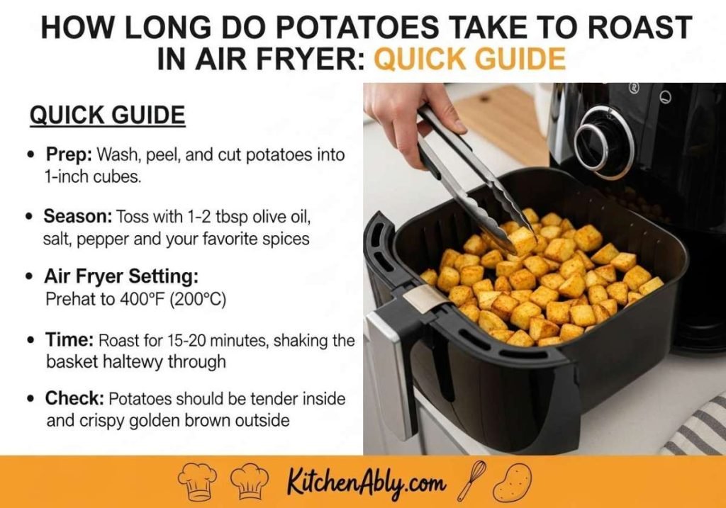 How Long Do Potatoes Take to Roast in Air Fryer