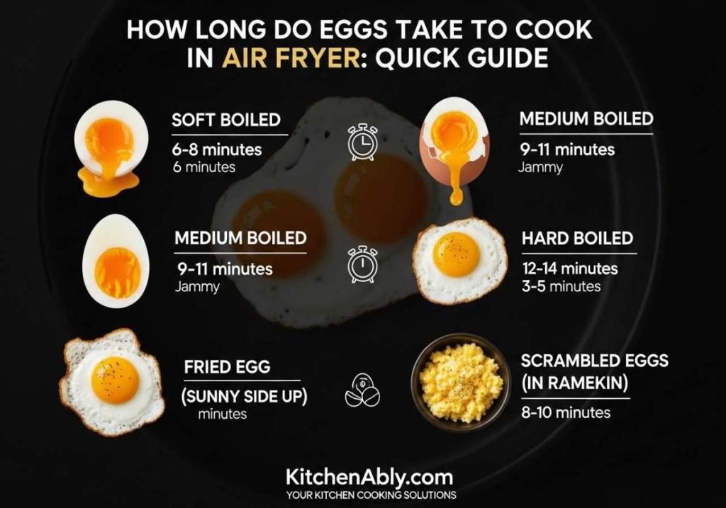 How Long Do Eggs Take to Cook in Air Fryer: Quick Guide