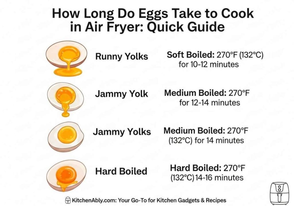 How Long Do Eggs Take to Cook in Air Fryer: Quick Guide