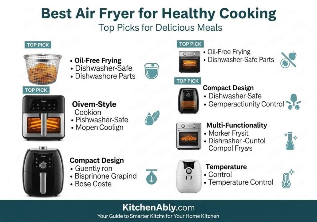 Best Air Fryer for Healthy Cooking: Top Picks for Delicious Meals