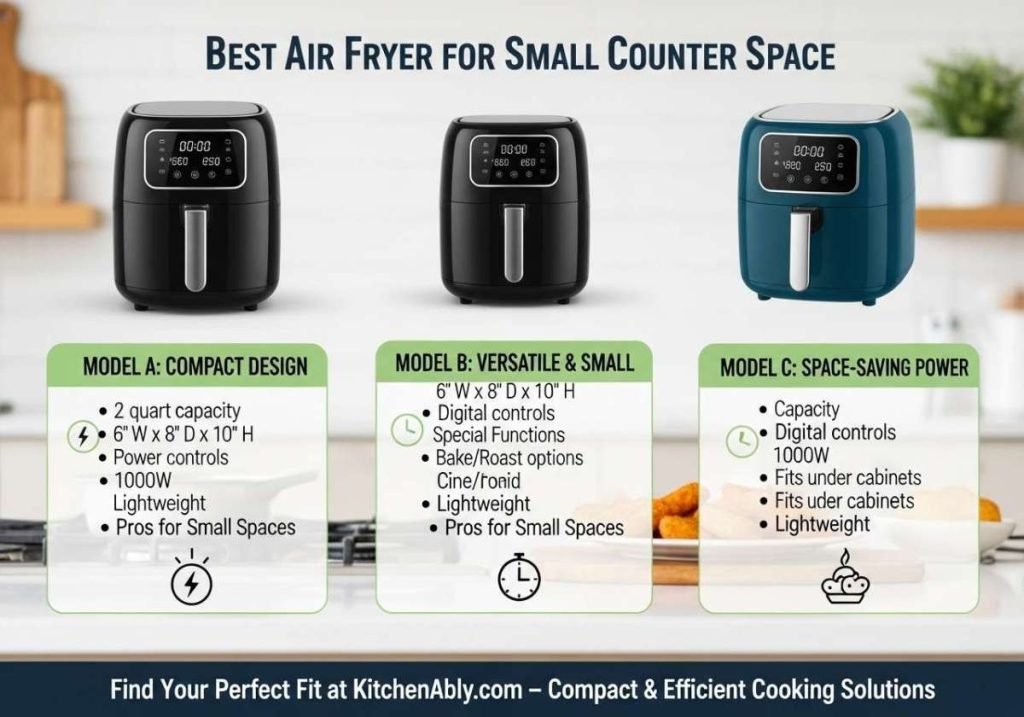 Best Air Fryer for Small Counter Space