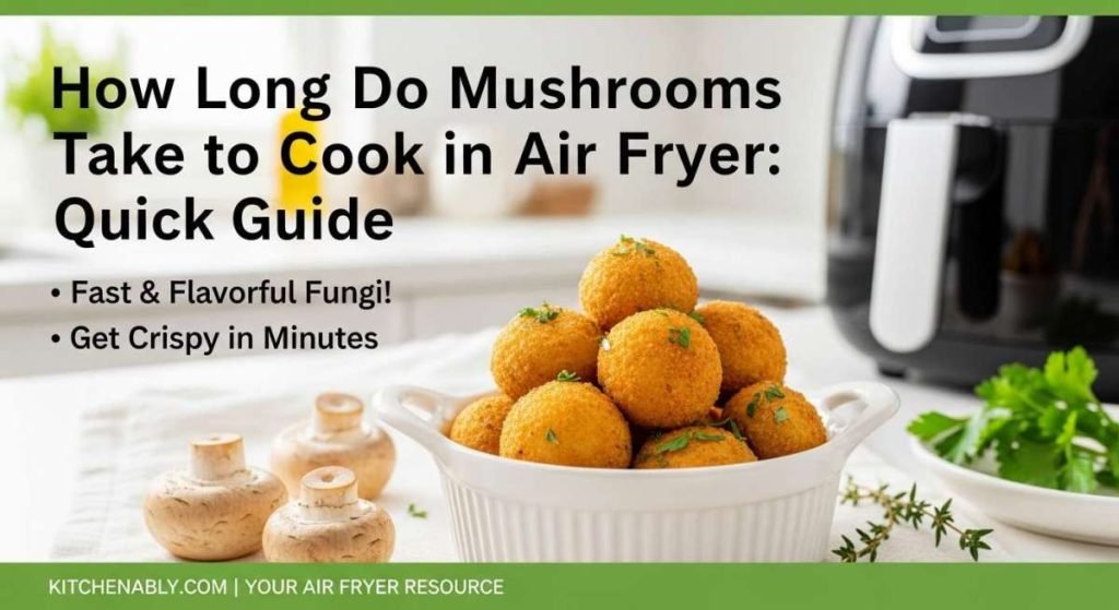 How Long Do Mushrooms Take to Cook in Air Fryer