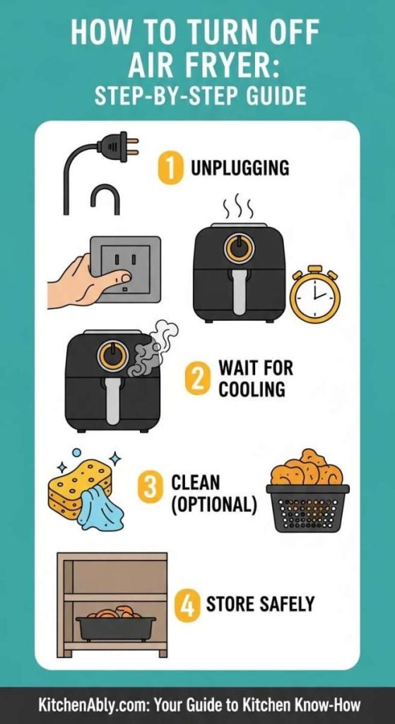 How to Turn off Air Fryer: Step-by-Step Guide
