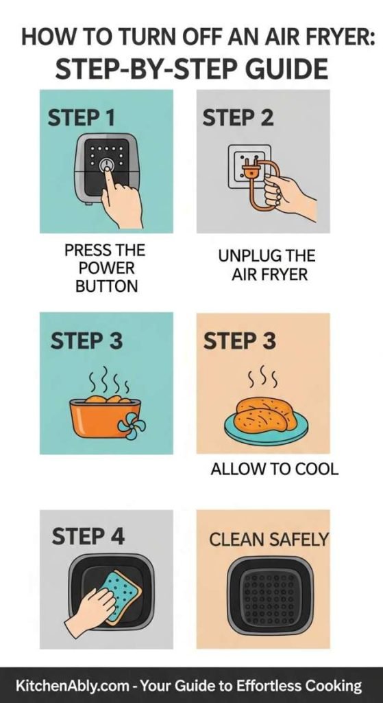 How to Turn off Air Fryer: Step-by-Step Guide
