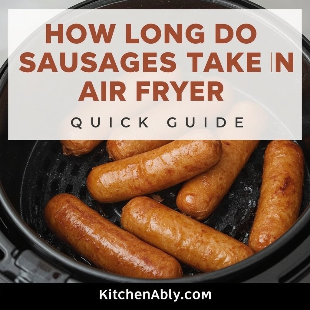 How Long Do Sausages Take in Air Fryer: Quick Guide