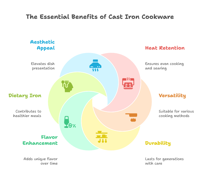 Why Every Kitchen Needs Cast Iron Cookware (Top 6 Reasons)