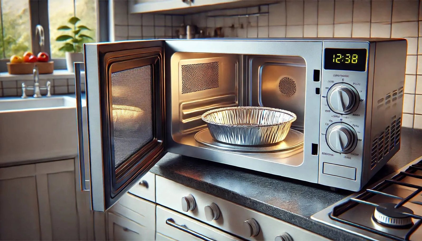 Aluminium Pan In Microwave