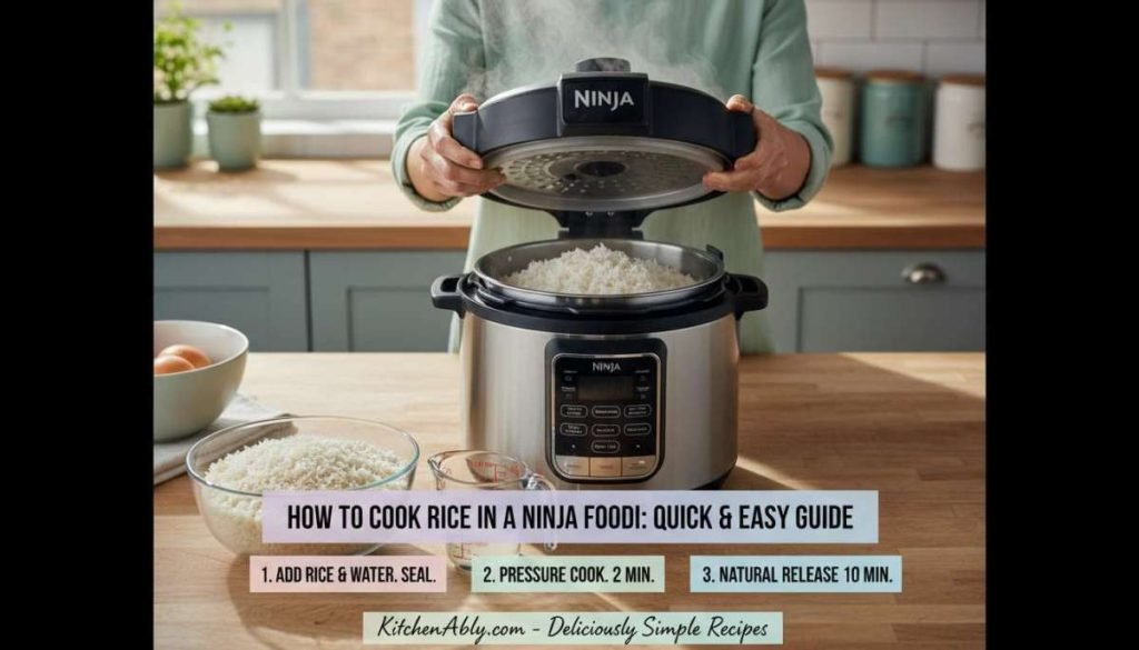 How to Cook Rice in a Ninja Foodi