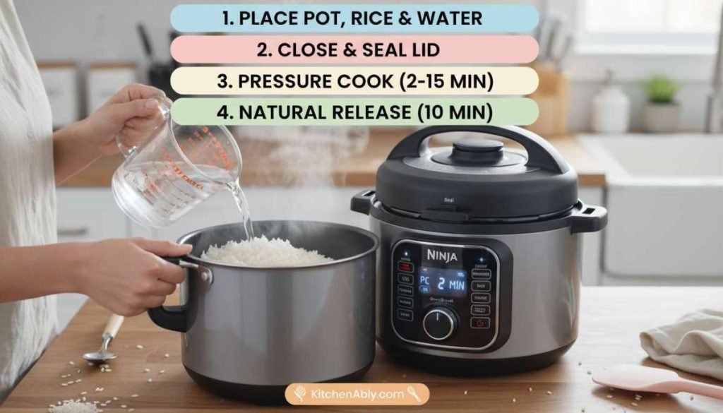 How to Cook Rice in a Ninja Foodi