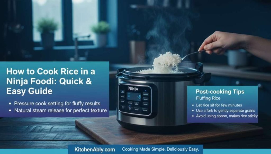 How to Cook Rice in a Ninja Foodi