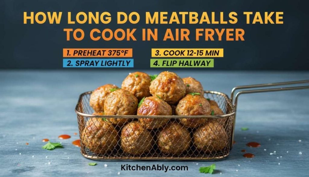 How Long Do Meatballs Take to Cook in Air Fryer