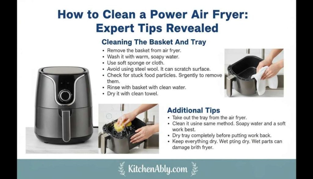 How to Clean a Power Air Fryer