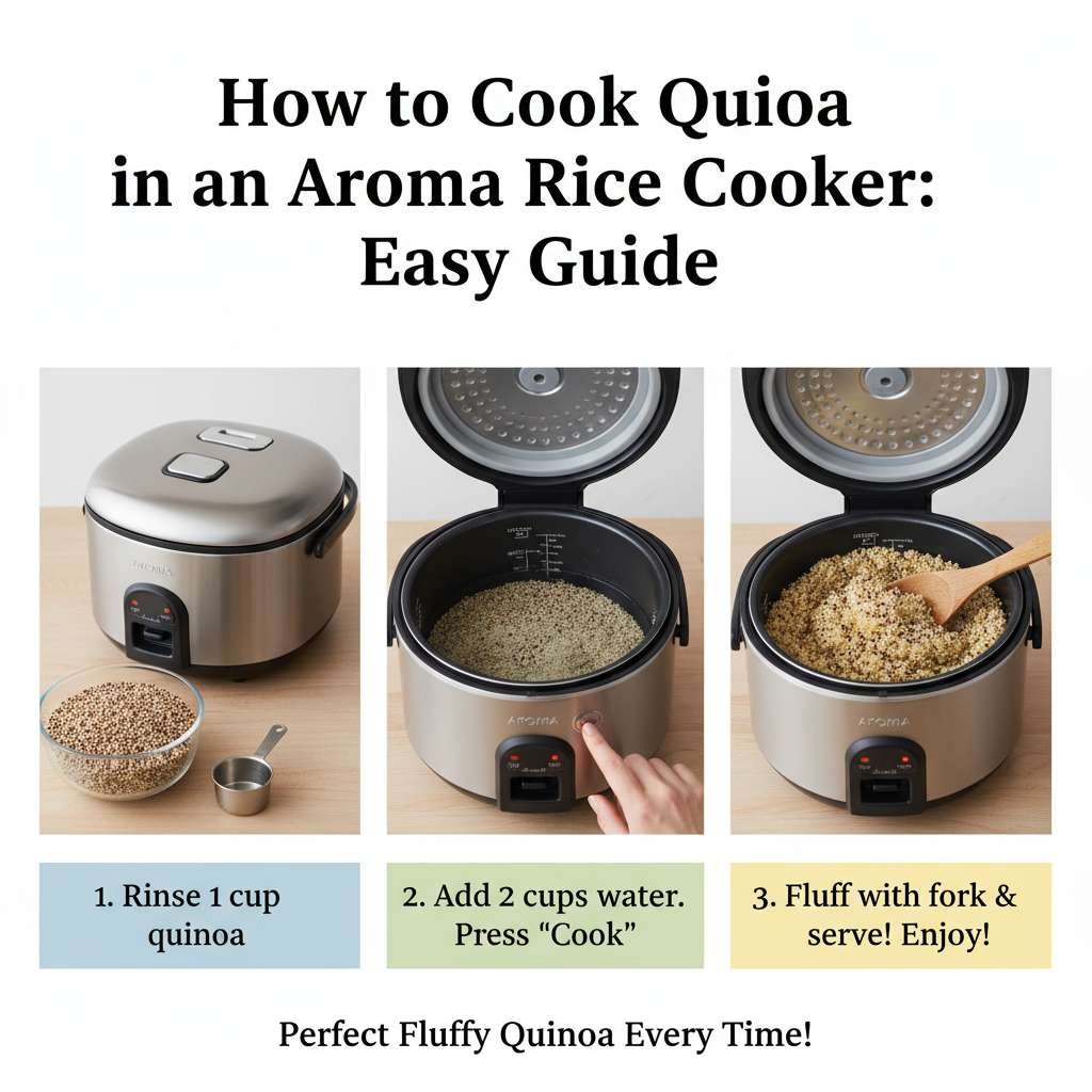 How to Cook Quinoa in Aroma Rice Cooker