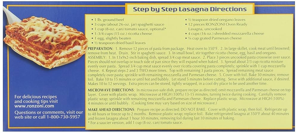 How to Cook Oven Ready Lasagna Noodles: Easy Guide - KitchenAbly
