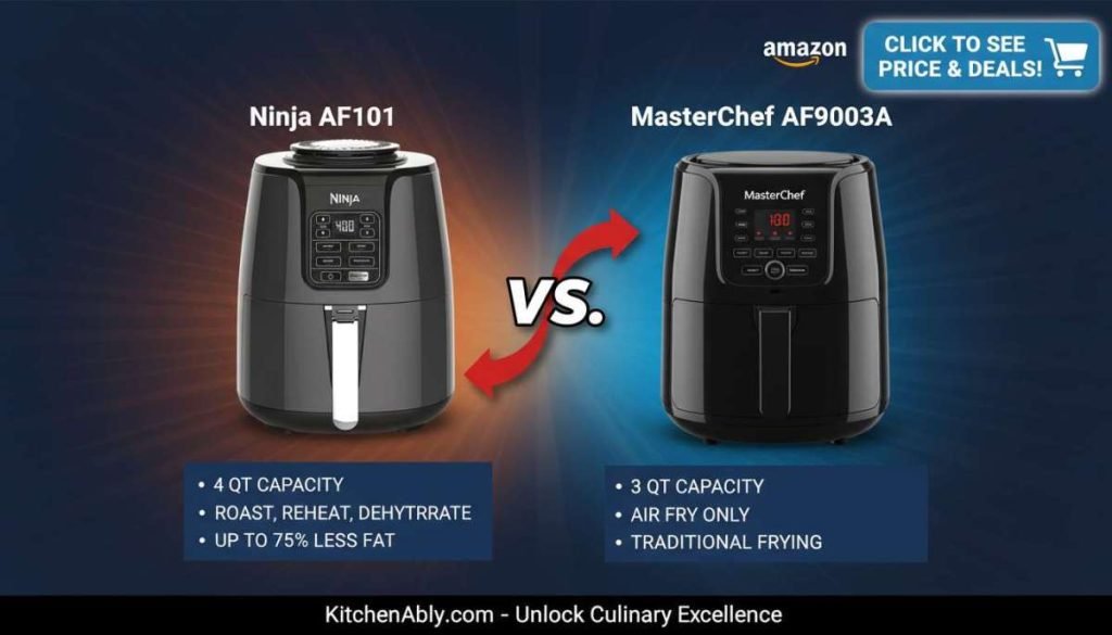 Ninja AF101 vs MasterChef AF9003A