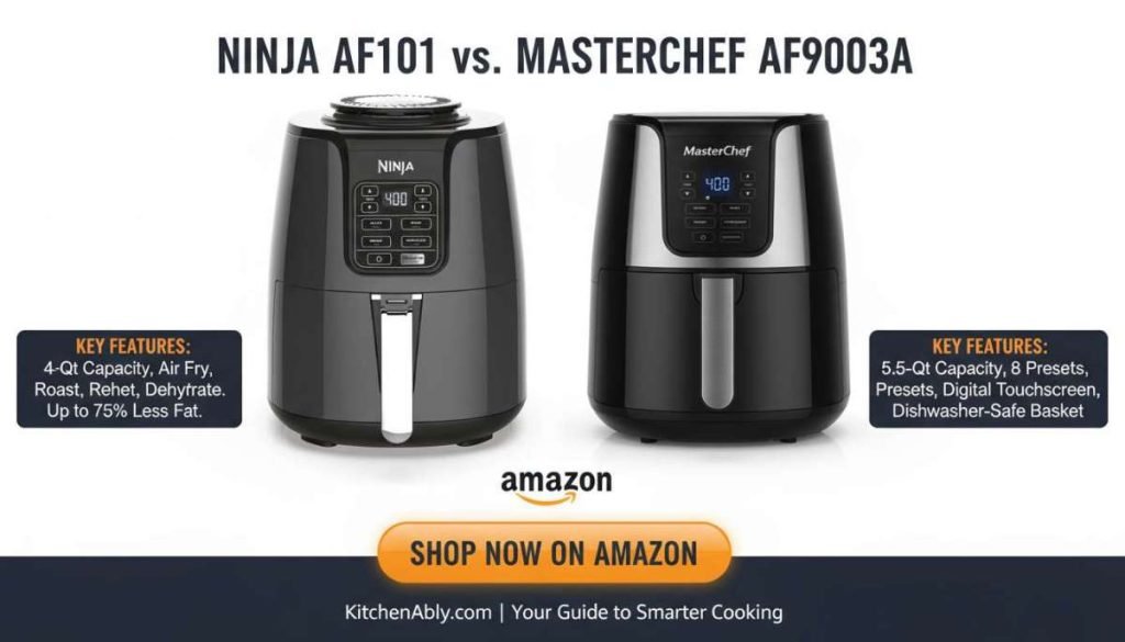 Ninja AF101 vs MasterChef AF9003A
